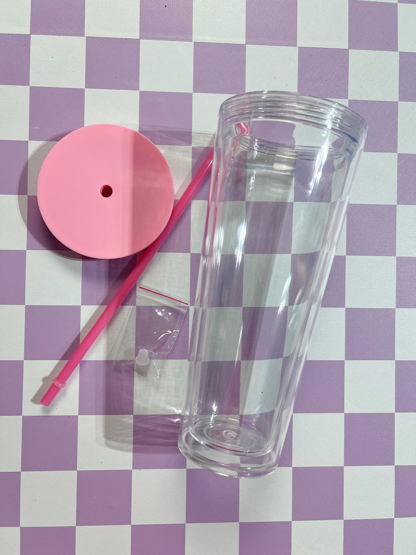 20oz Acrylic Snow globe blanks