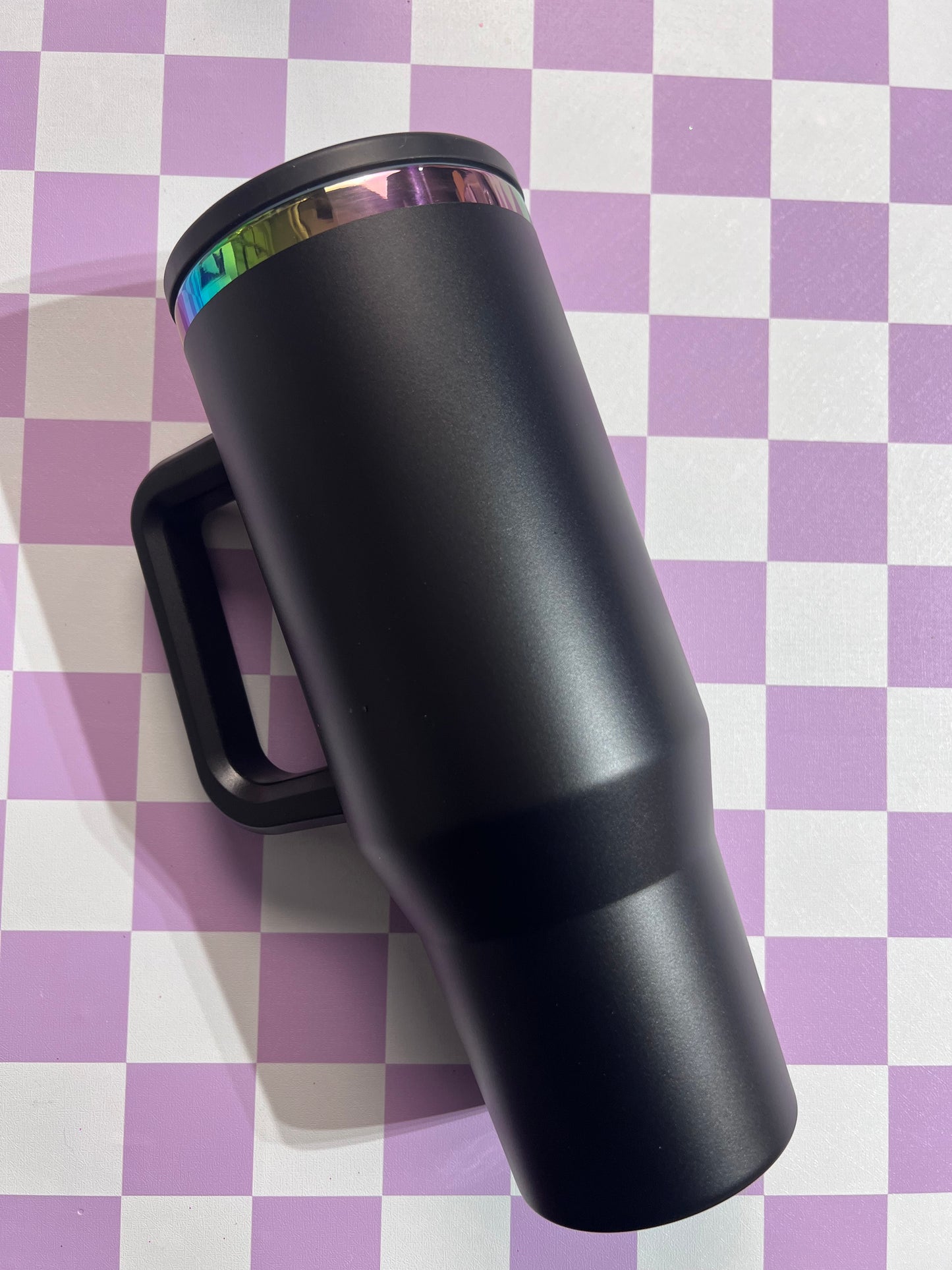 40oz Rainbow coated tumbler blanks