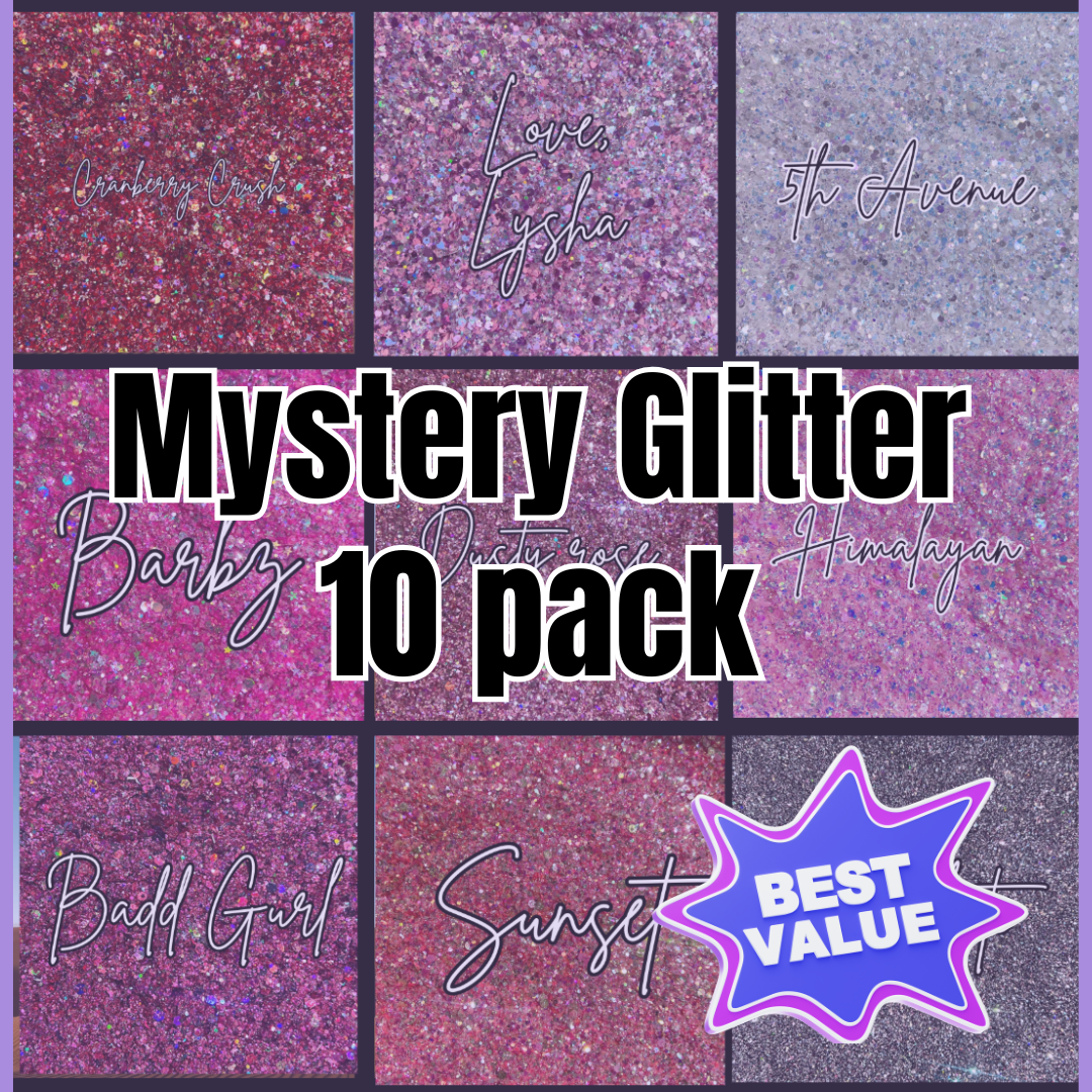 Mystery Glitter Bundle - 10 Pack (Best Value!)