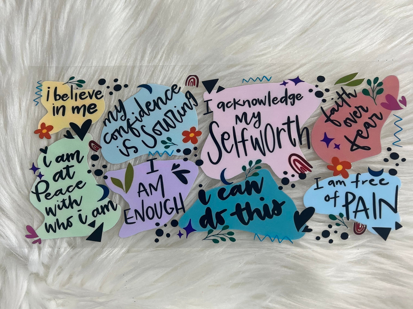 Self motivation UVDTF wrap