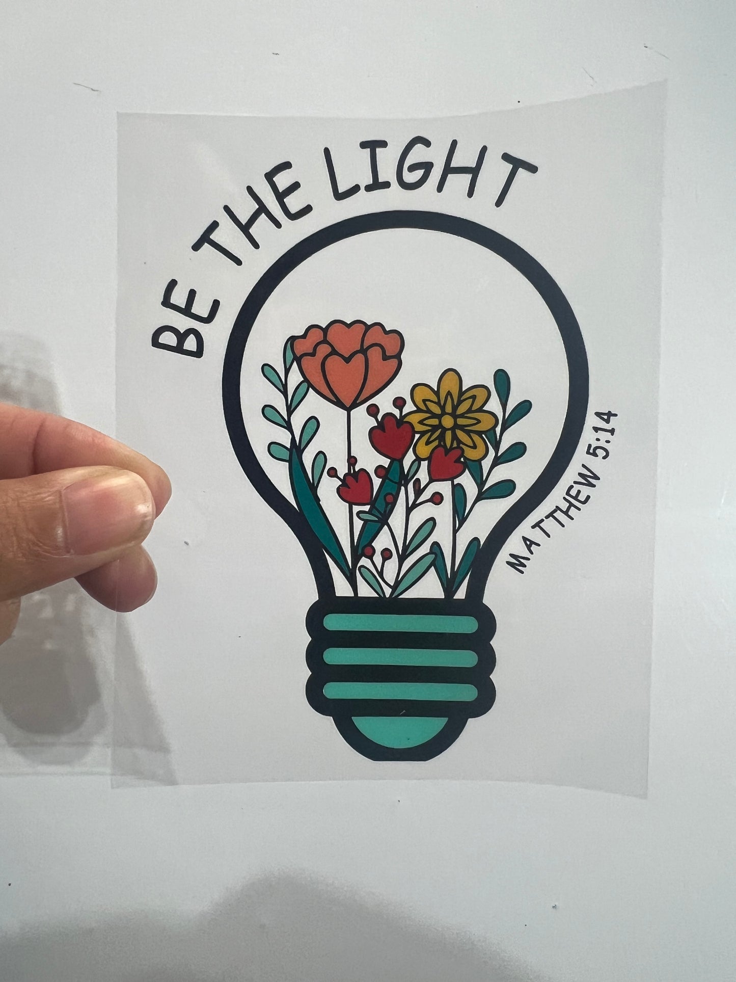 Be the light decal