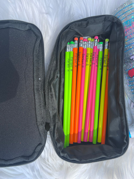 Personalized Pencils- Set of 12, Back to school gift