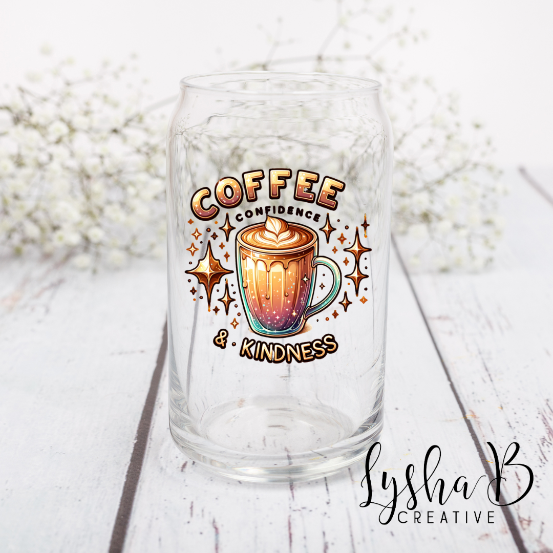 Coffee Confidence Decal
