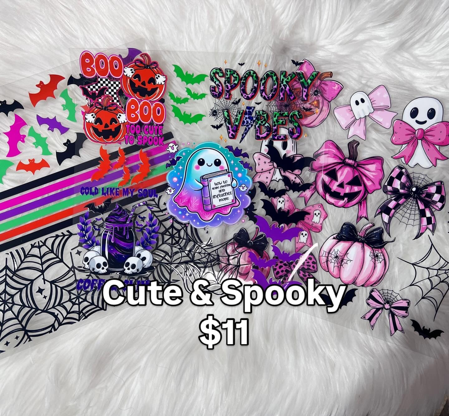 Cute and spooky UVDTF bundle