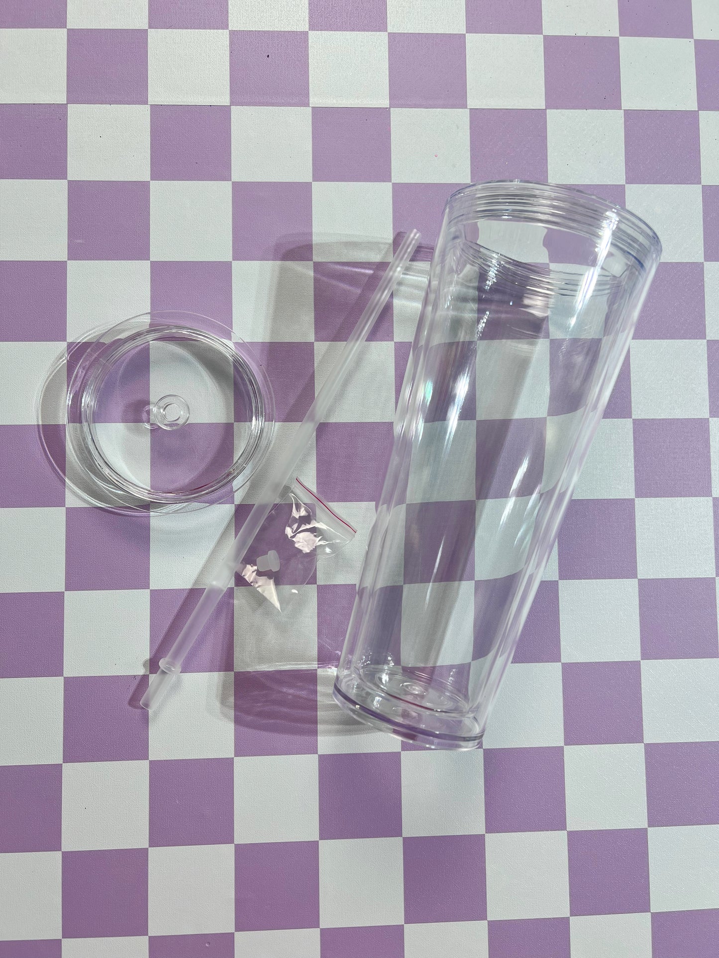 20oz Acrylic Snow globe blanks