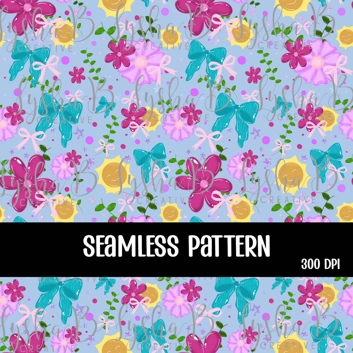 Digital Art/ Floral Seamless