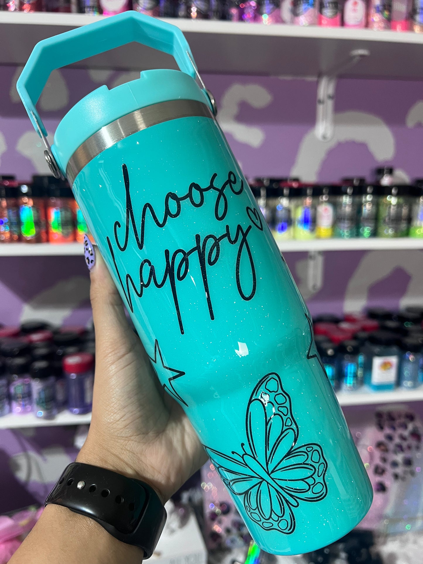 30oz Choose happy