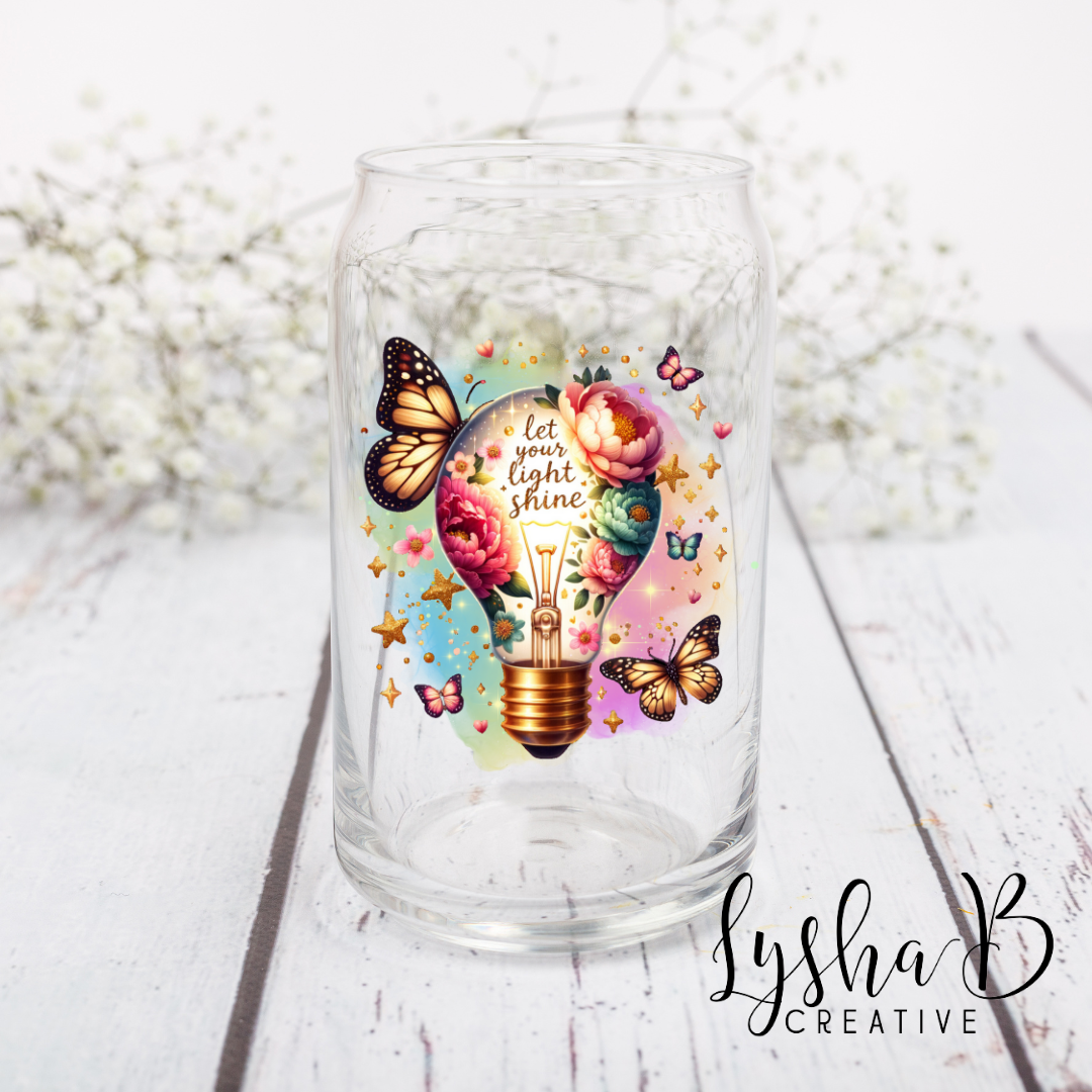 Let your light shine decal