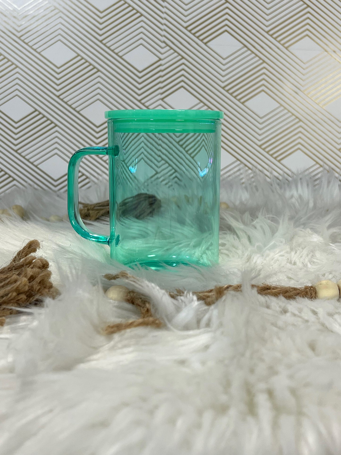 16oz Jelly Glass Mugs