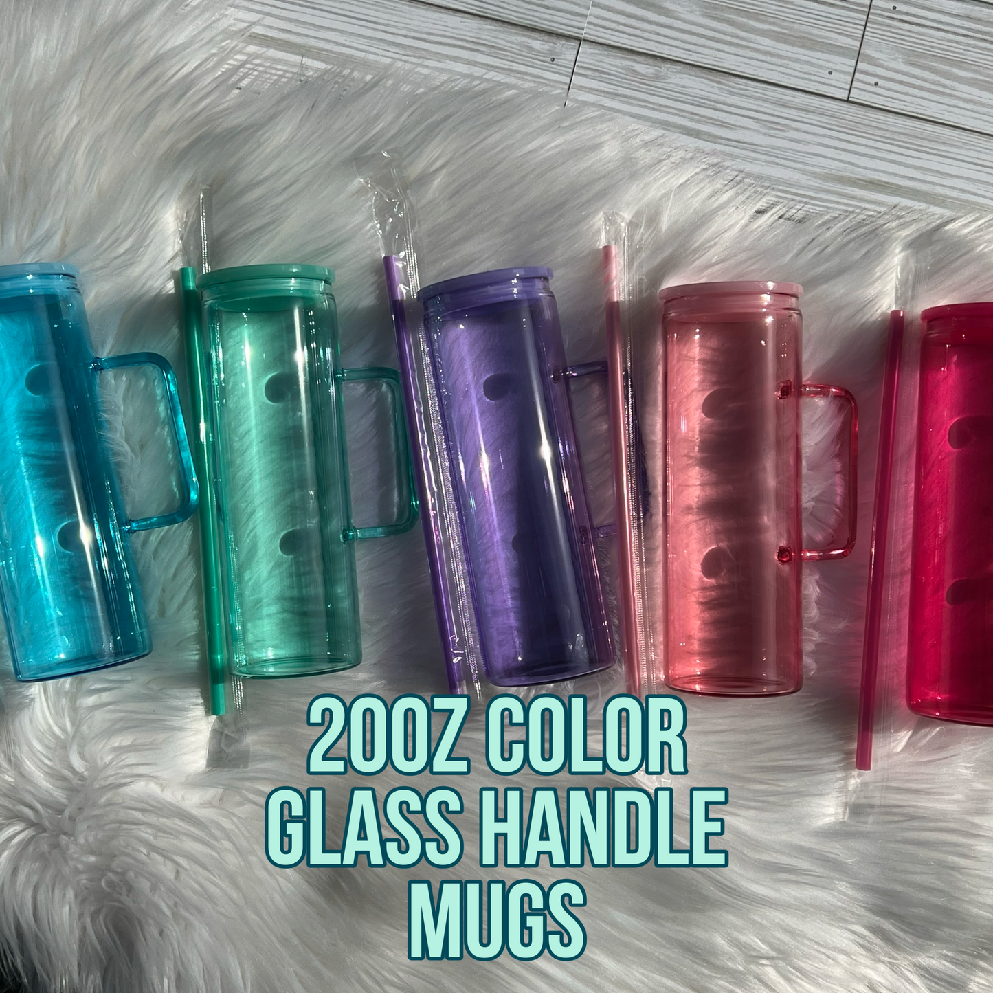 20oz Jelly Glass Mugs