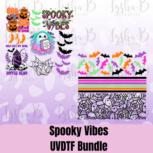 Spooky Vibes UVDTF Sheet Bundle