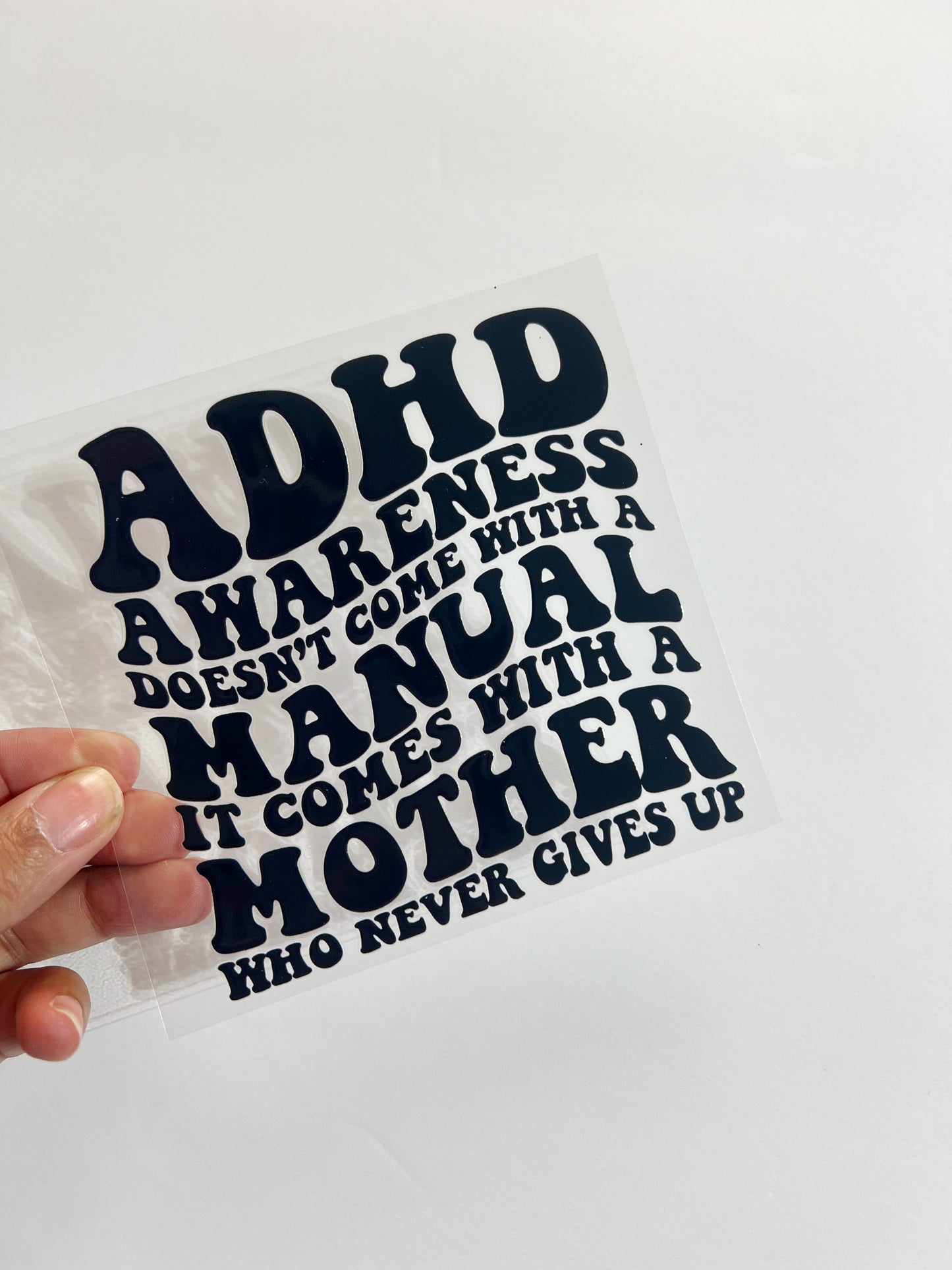 ADHD Awareness decal