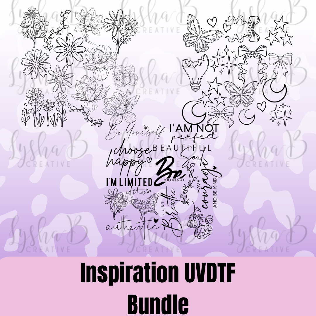 Inspiration UVDTF Sheet Bundle