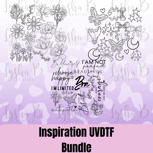 Inspiration UVDTF Sheet Bundle
