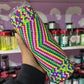 20oz Neon Zig Zag Rhinestone Design