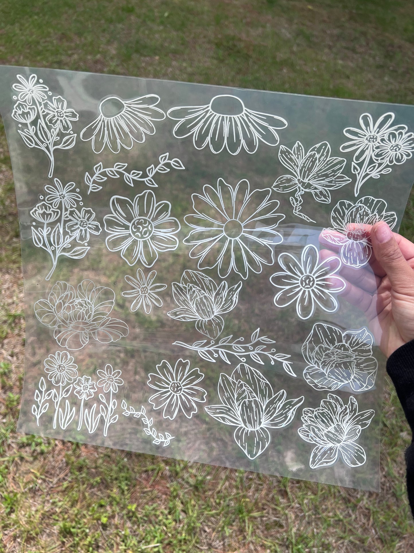 Positive Vibes Holographic | UV DTF & Permanent Vinyl Sheets