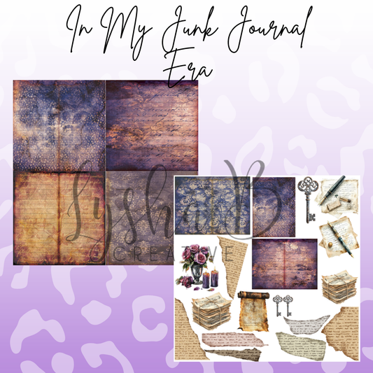 In My Junk Journal Era | UV DTF & Permanent Vinyl Sheets