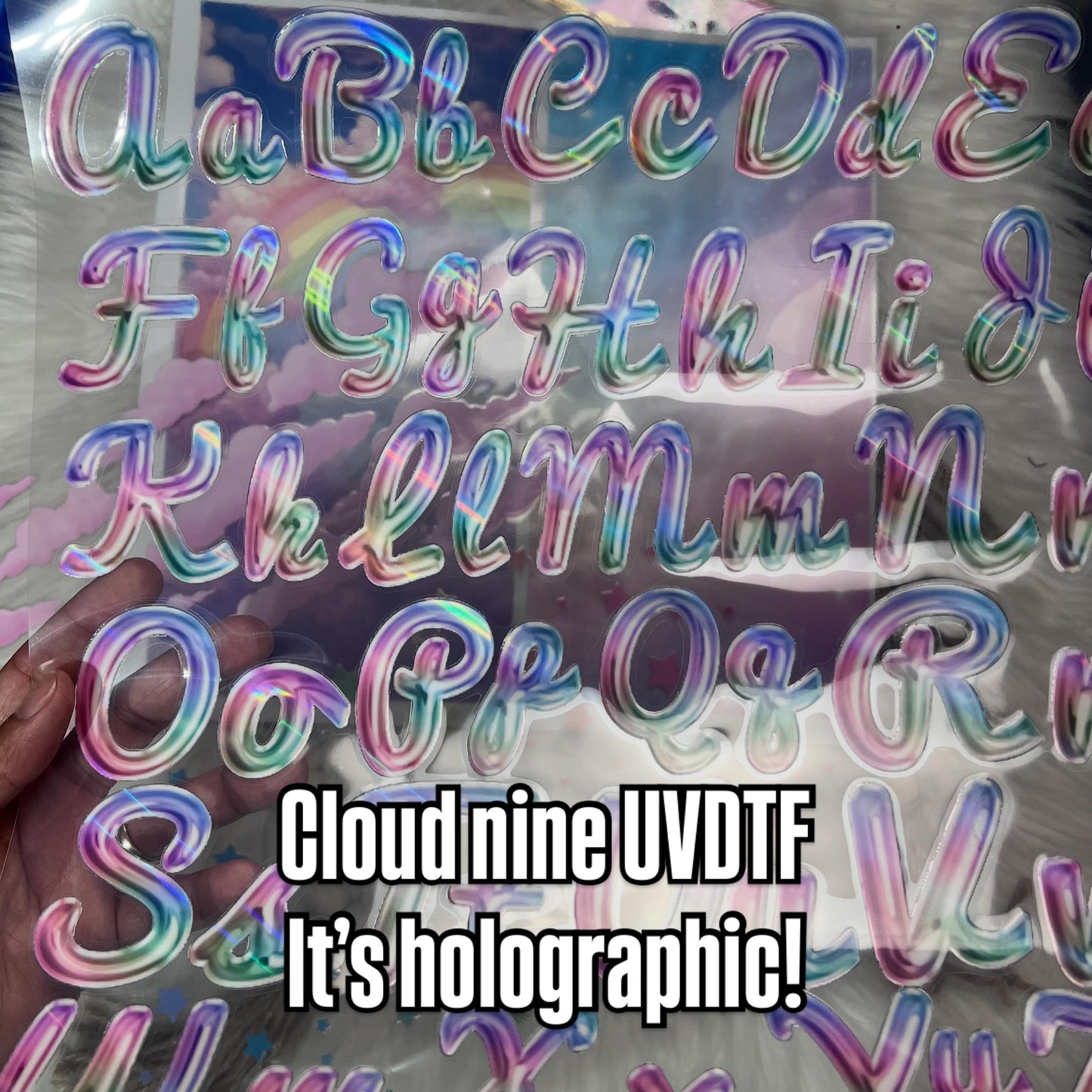 Cloud nine | UV DTF & Permanent Vinyl Sheets (Copy)