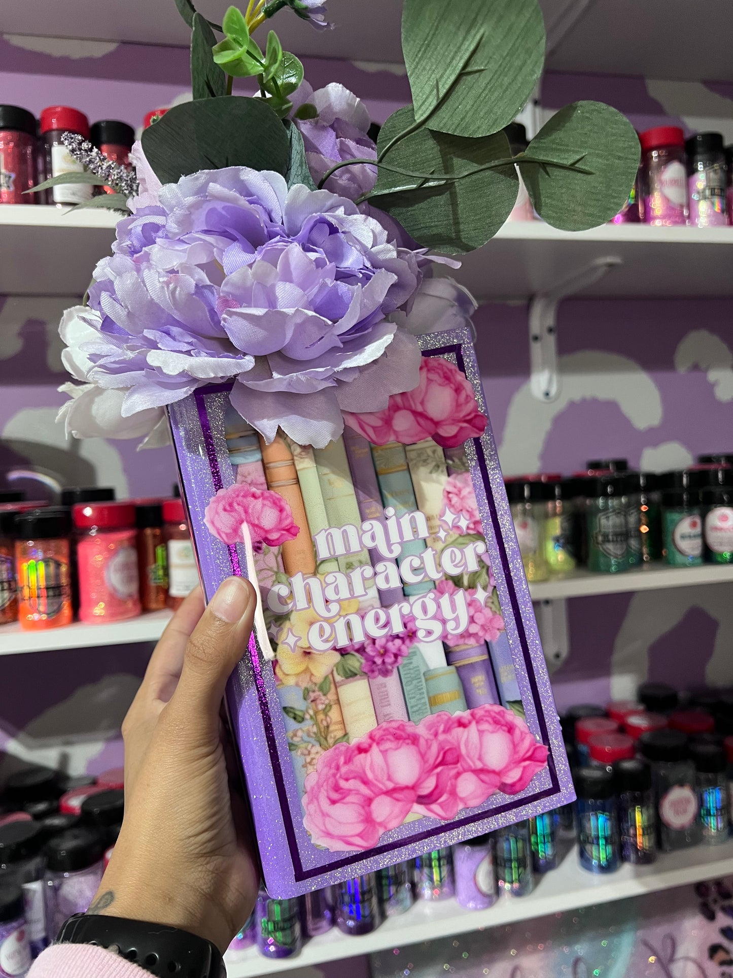 3D printed faux book decor blank