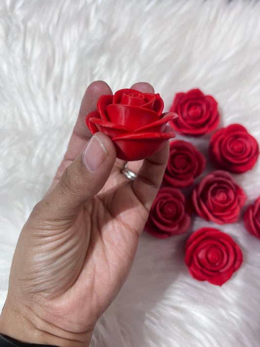 3D Printed Large Roses Add-on for Tumblers | PLA Accent | Custom Tumbler Embellishment