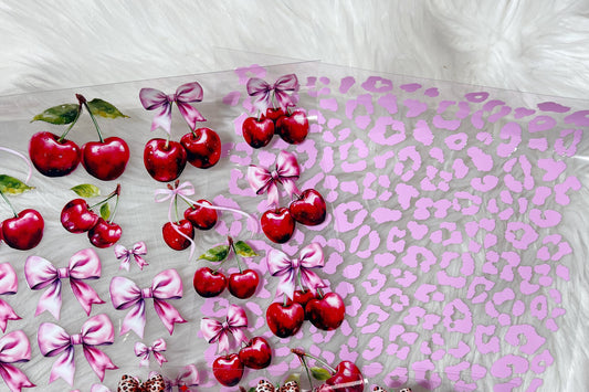 Leopard and Cherries UVDTF Bundle