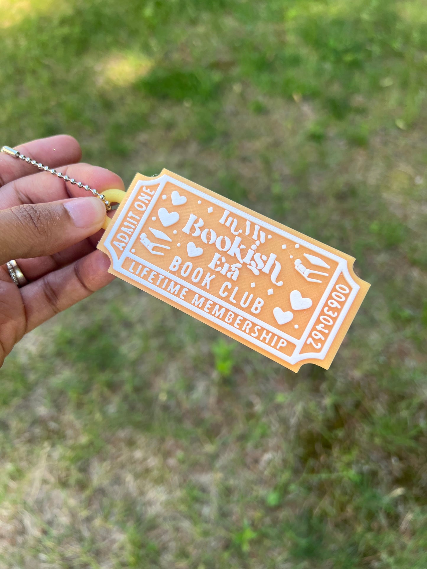 3D printed Bookish Tab opener - YOU PICK THE COLOR!