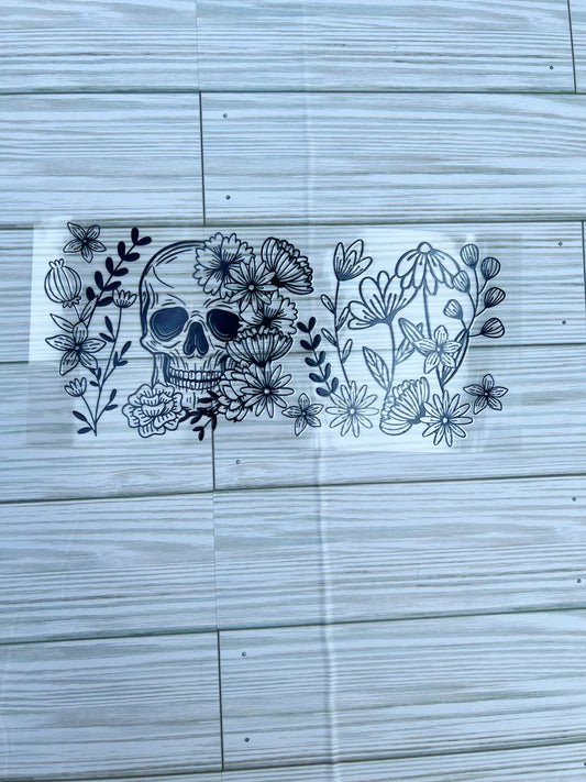 Floral Skull