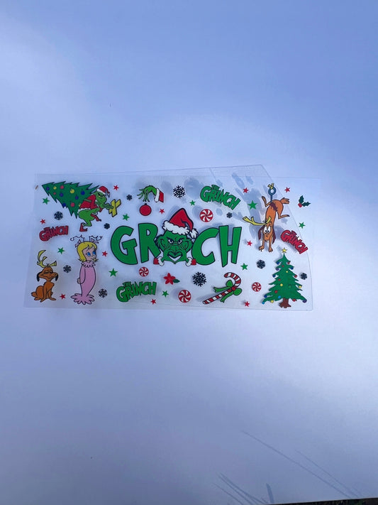 16oz Grinch, max and cindy lou Wrap (DS)