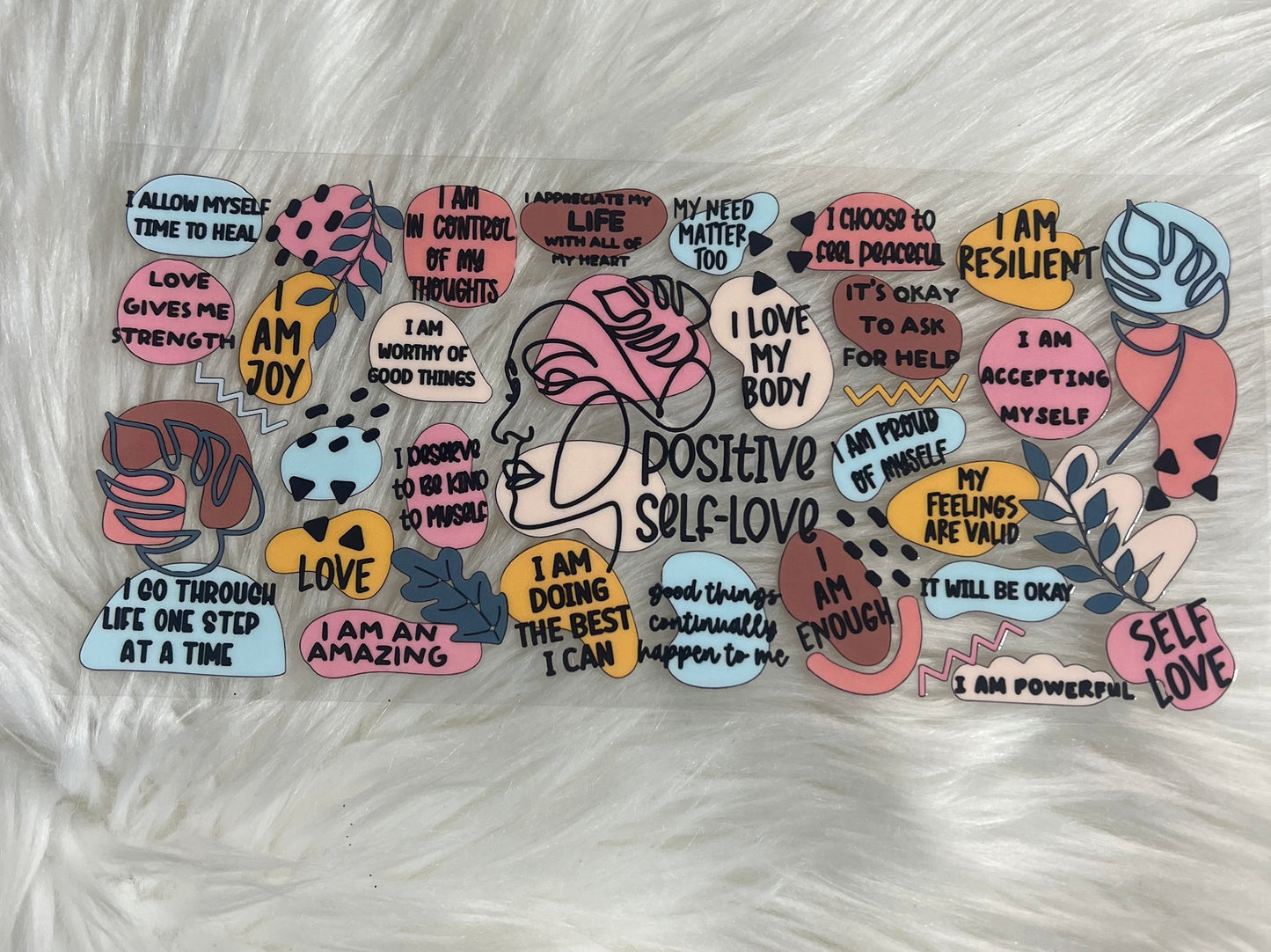 Self love UVDTF wrap