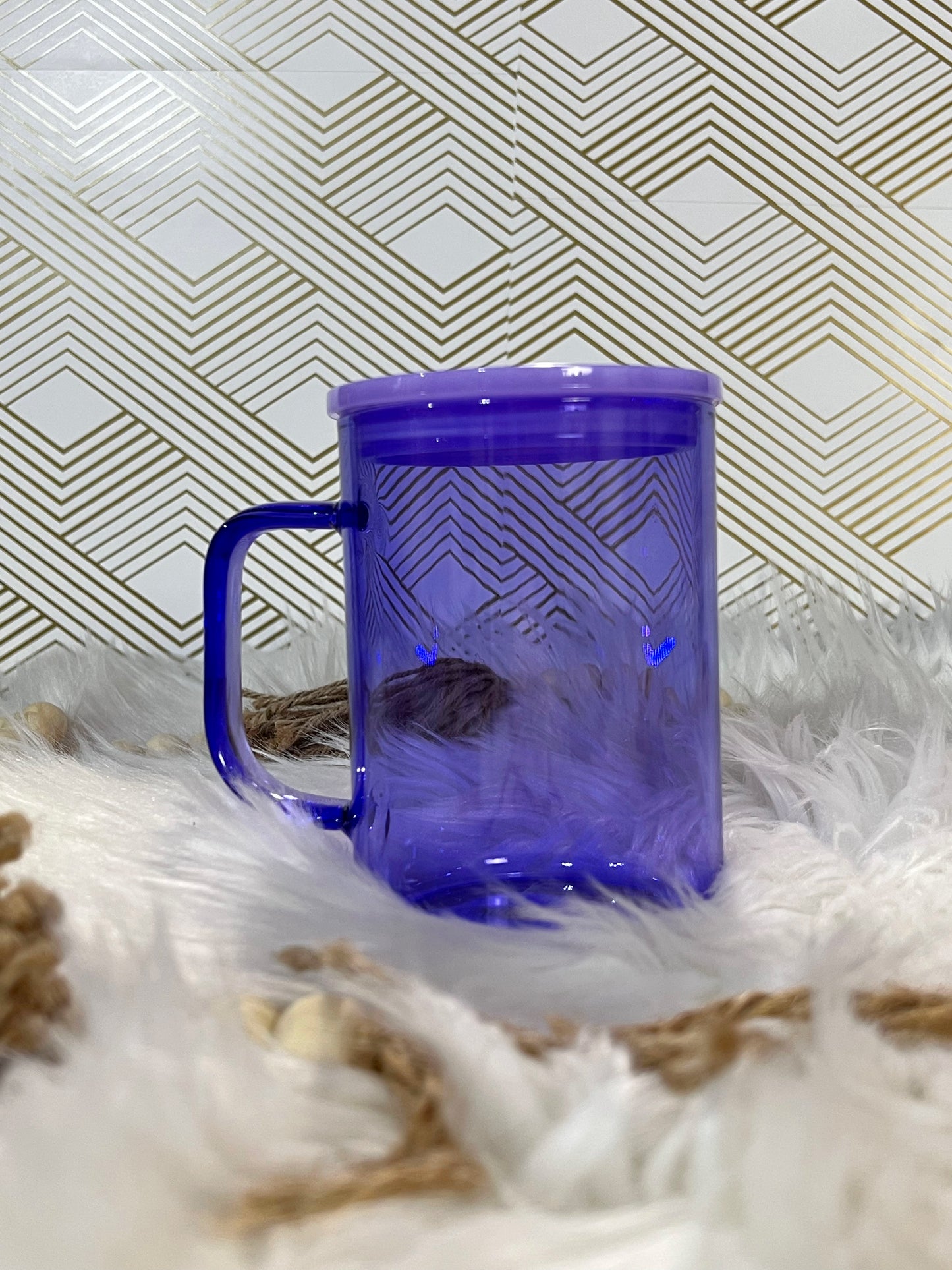 16oz Jelly Glass Mugs