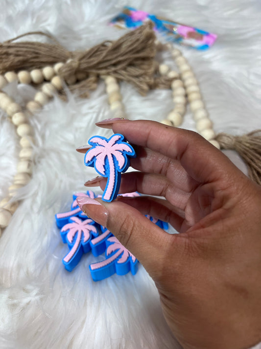 Palm Tree straw topper