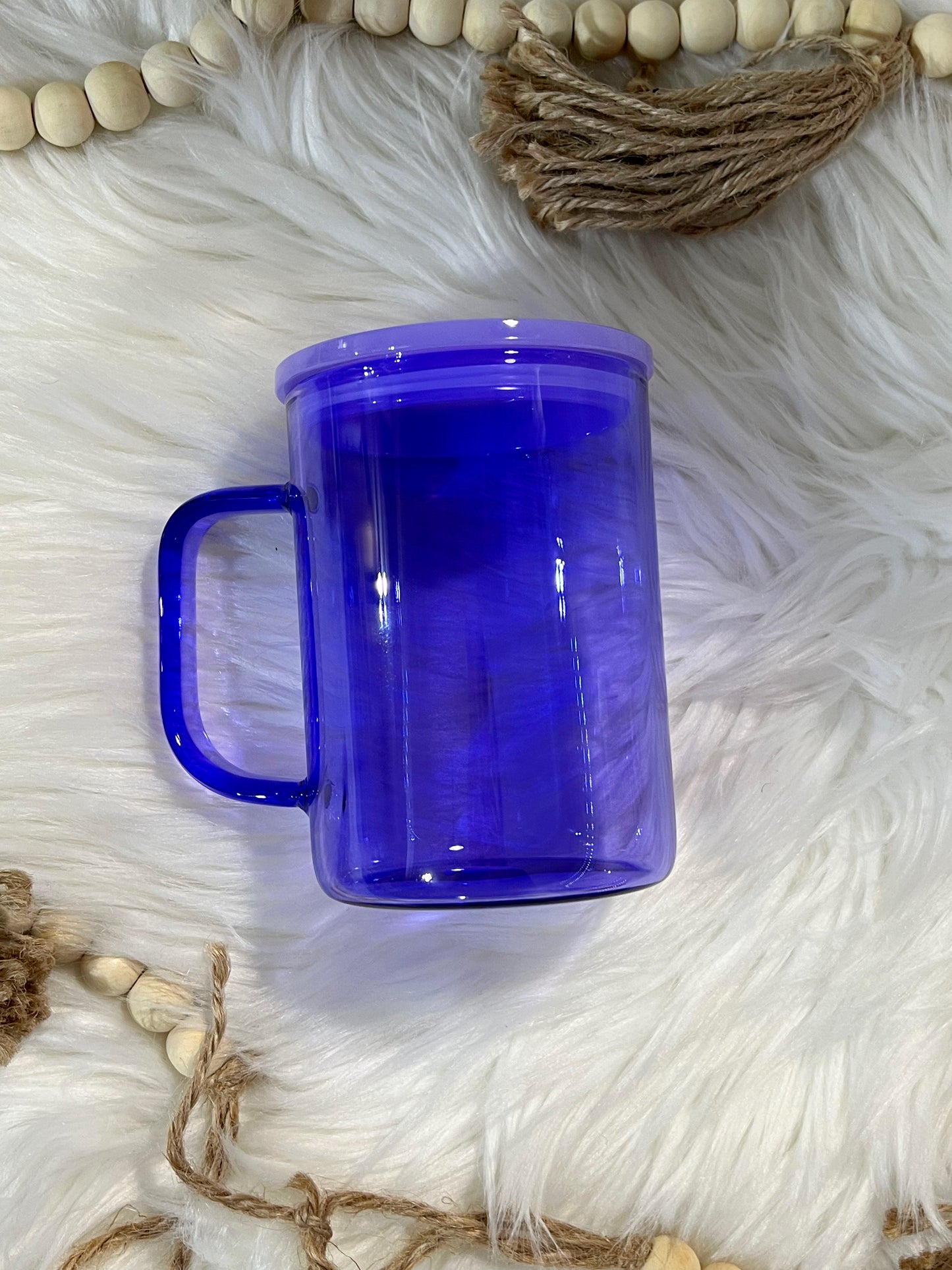 16oz Jelly Glass Mugs