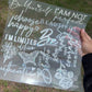 Positive Vibes Holographic | UV DTF & Permanent Vinyl Sheets