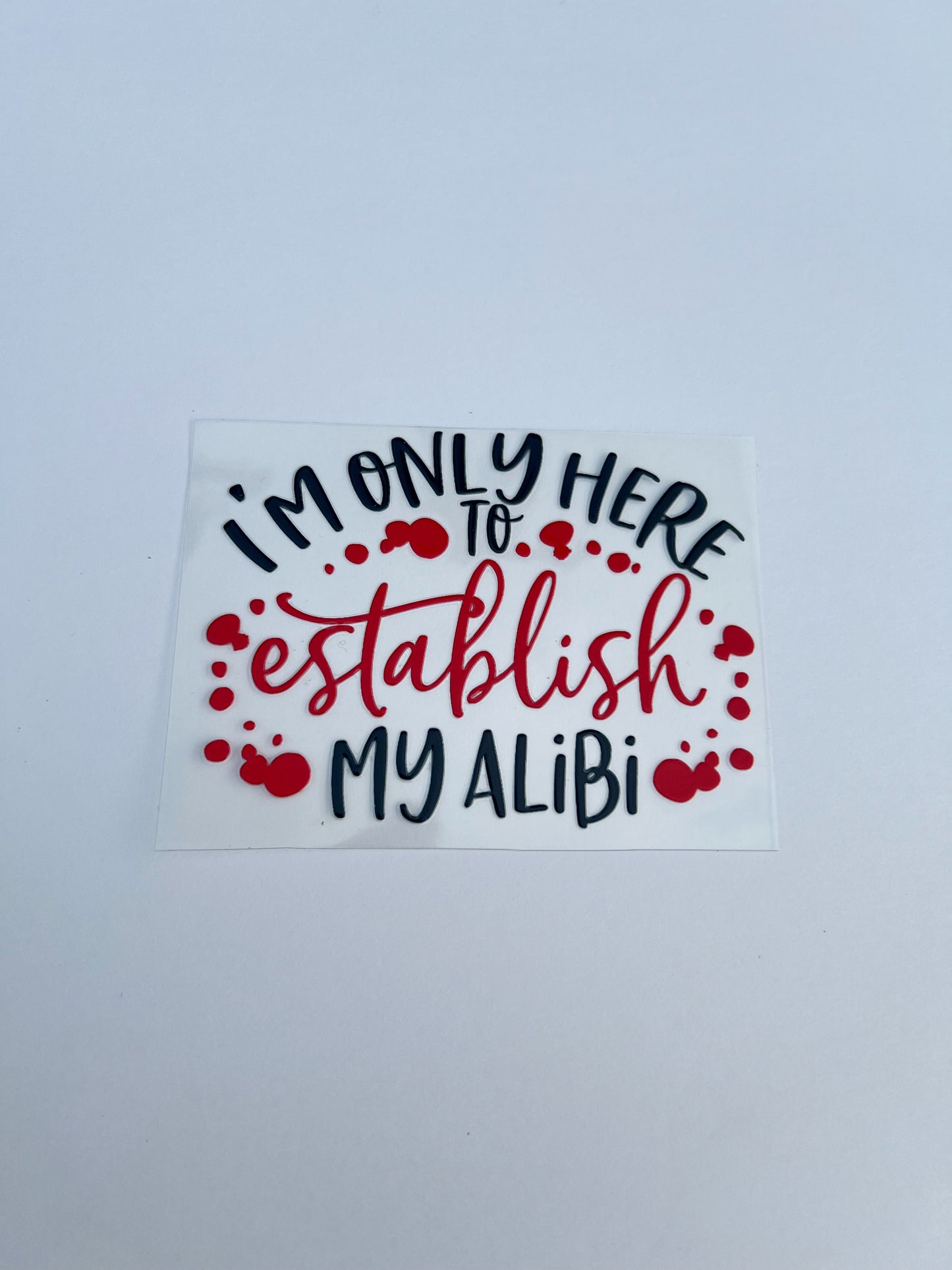 Establish my Alibi (DS)