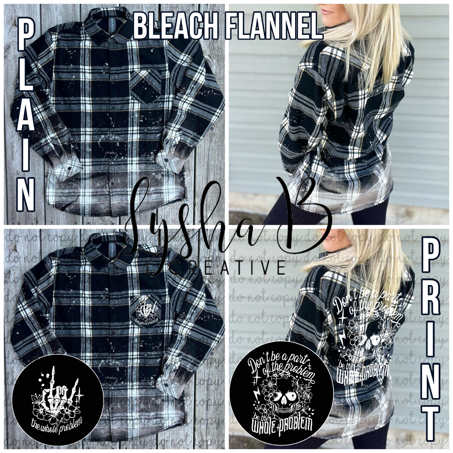 PREORDER Bleach Flannel