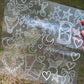 Positive Vibes Holographic | UV DTF & Permanent Vinyl Sheets