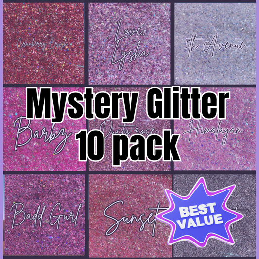 Mystery Glitter Bundle - 10 Pack (Best Value!)