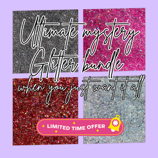 Ultimate Mystery Glitter Bundle- All exclusive custom mixes