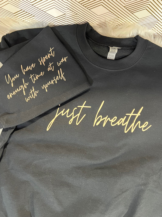 Just Breathe Crewneck