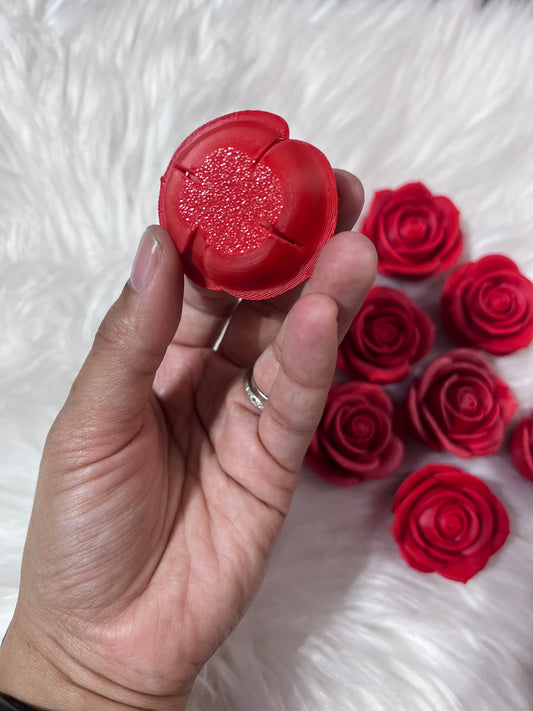 3D Printed Large Roses Add-on for Tumblers | PLA Accent | Custom Tumbler Embellishment