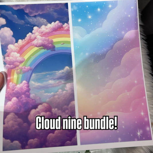 Cloud nine | UV DTF & Permanent Vinyl Sheets (Copy)