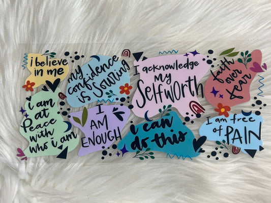 Self motivation UVDTF wrap