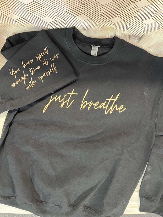 Just Breathe Crewneck