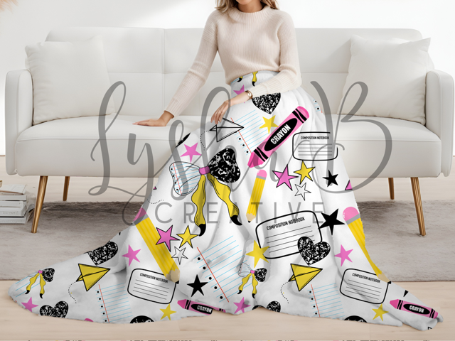 Digital Art/ Back to School Seamless