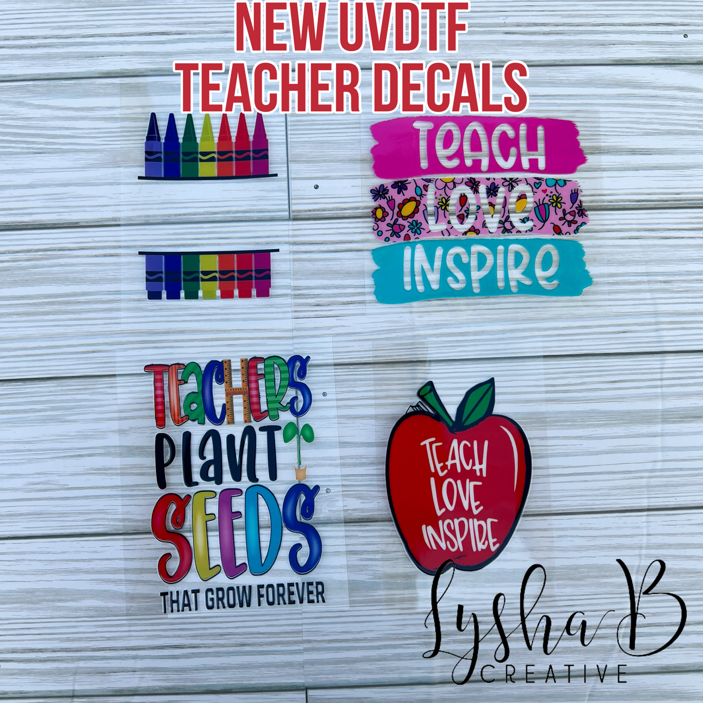 Teach love inspire apple