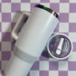 40oz Rainbow coated tumbler blanks