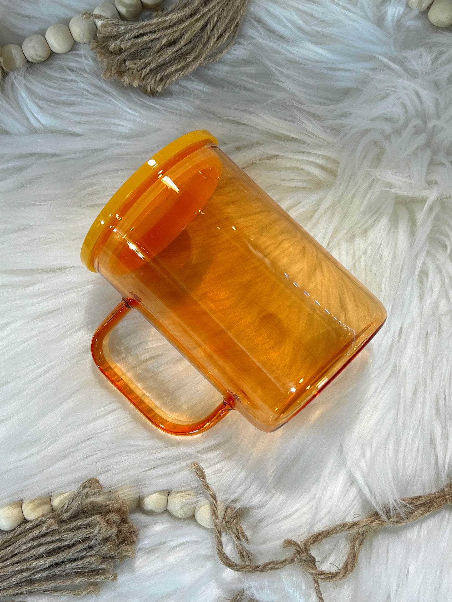 16oz Jelly Glass Mugs