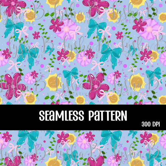 Digital Art/ Floral Seamless