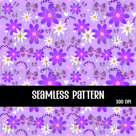 Digital Art/ Retro florals