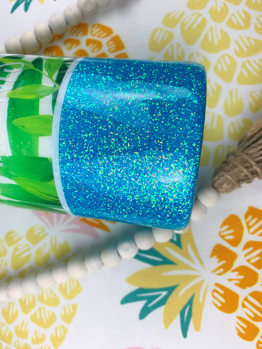 Tropical Palm Leave Tumbler (made to order)